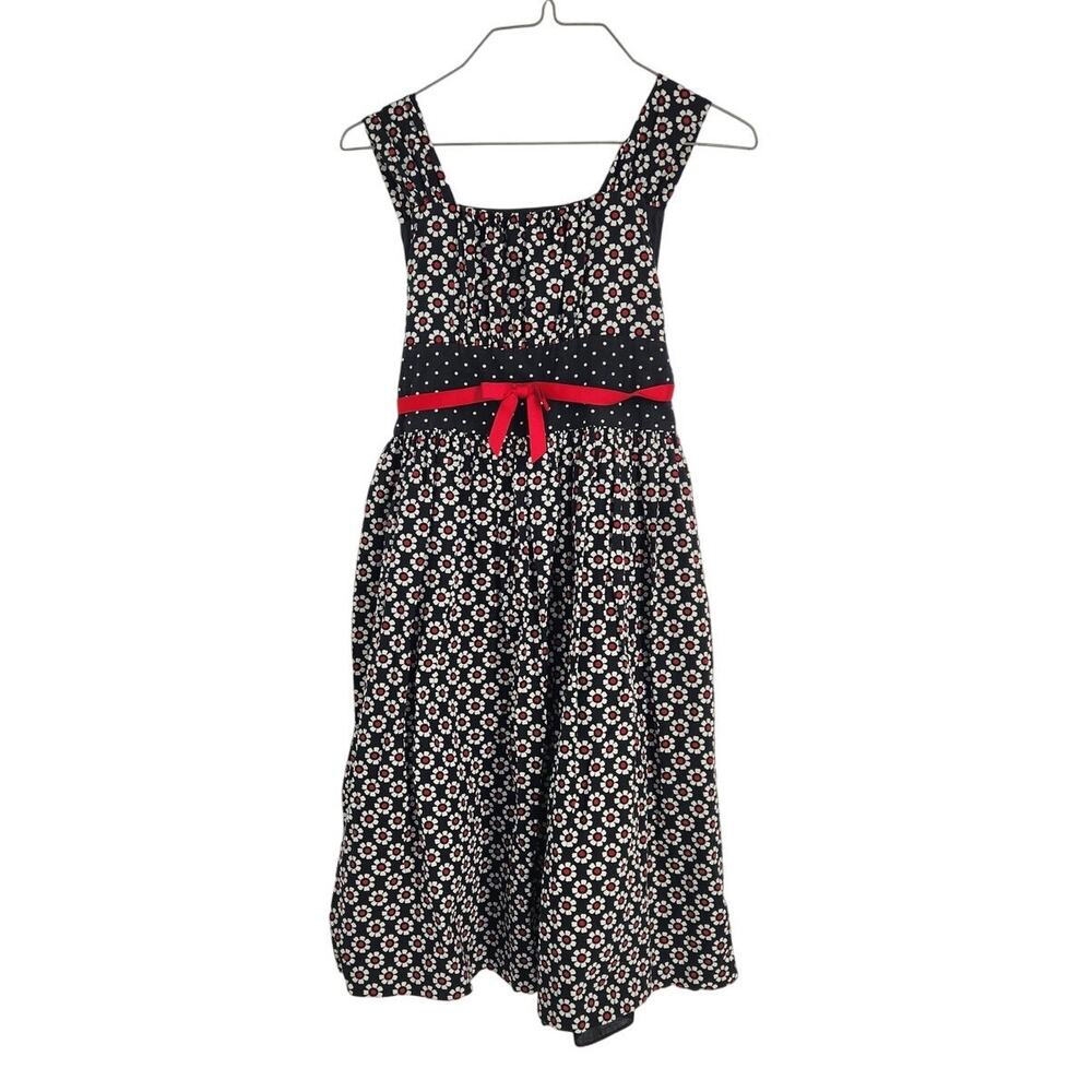 Bonnie Jean Girls Floral Print Dress - Size 16 - Excellent